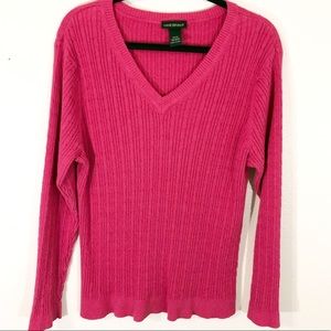 Lane Bryant Pink Sweater Size 18/20W